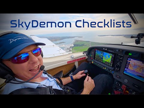 Видео: Новая функция контрольных списков SkyDemon