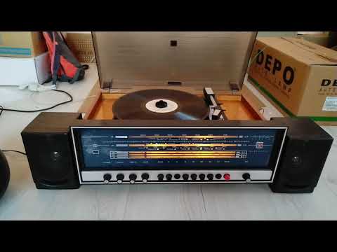 Видео: Вега-312-стерео, блютуз, FM, aux, проигрыватель винила.