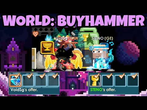 Видео: ПРИБЫЛЬ ОТ 45 ДО 100 БАГОВ! 🔨 КУПИТЬ/ПРОДАТЬ BUYHAMMER! | GrowTopia