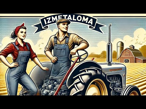 Видео: Оранка Саморобним трактором ч.3