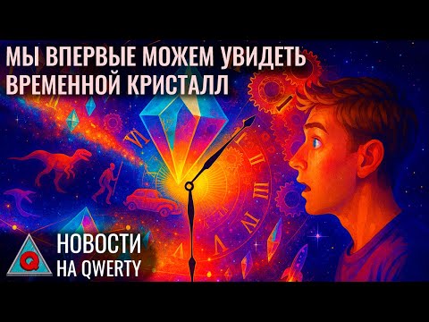 Видео: Биосигнатуры на Марсе. Видимый временной кристалл. Первый «отскок» чёрной дыры. Новости QWERTY №351