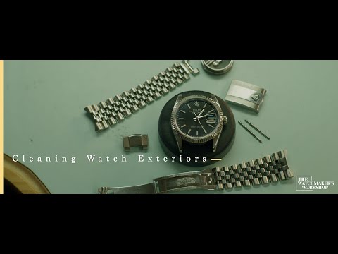 Видео: Очистка внешних частей часов