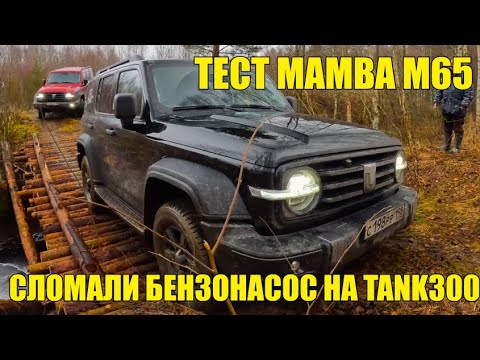 Видео: ТЕСТ ПОДВЕСКИ MAMBA M65 | СЛОМАЛИ БЕНЗОНАСОС НА TANK300