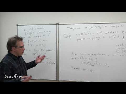 Видео: Шейпак И.А. - Функциональный анализ. Лекции - 12. Спектр ограниченного оператора. Часть 1