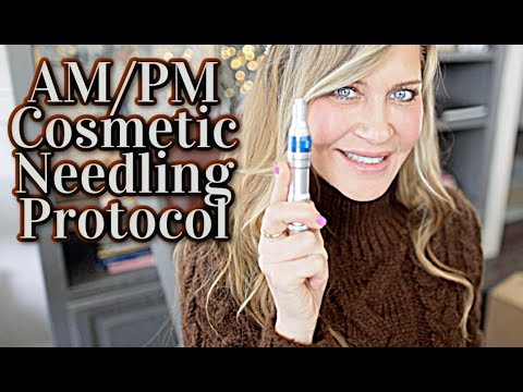 Видео: Утренний и вечерний ритуал для косметической иглы | Потрясающие результаты ВОЗМОЖНЫ | До и после ...