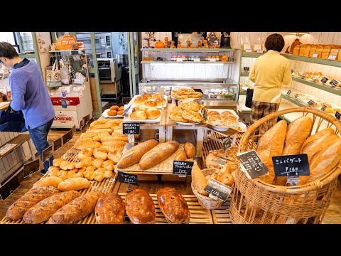 Видео: Старая японская пекарня, в которую стекаются постоянные клиенты! Я проголодался, просто глядя на это