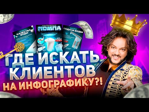 Видео: Где искать клиентов на инфографику / Где брать заказы