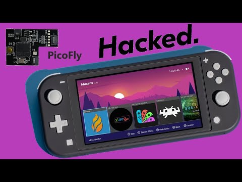 Видео: Чиповка Nintendo Switch Lite | PicoFly