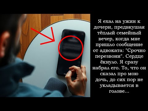 Видео: Мой адвокат написал мне: «Срочно перезвони!» Он рассказал ужасную правду о моей дочери...