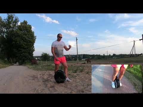 Видео: InMotion V5F Electric Unicycle - Обзор РУ.