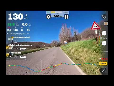 Видео: С программой KINOMAP, на электромагнитном спинбайке катаемся по Италии.