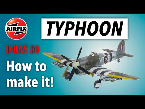 Видео: Клубный набор AIRFIX 2024 TYPHOON D-DAY SPECIAL — как его собрать!