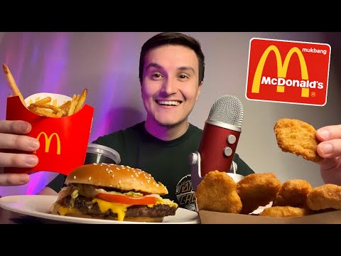 Видео: [ASMR] Мой ЛЮБИМЫЙ мукбанг из McDonald’s Foods 🍟🍔 (обновление канала)