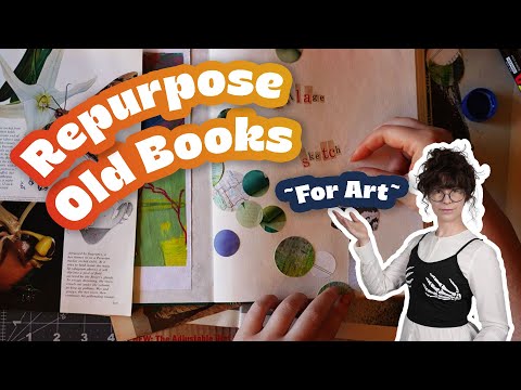 Видео: Создаем вместе со мной арт-альбом + коллаж из ненужных журналов!