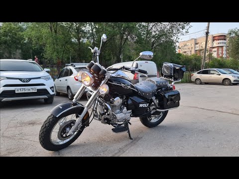 Видео: Обзор китайского дорожного мотоцикла Motoland Wolf 300 (Мотоленд Вульф) в Мотоциклофф 63мото.ру