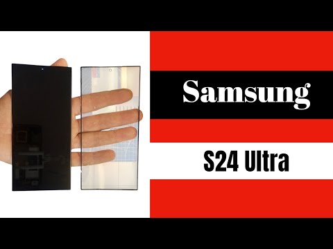 Видео: SAMSUNG S24 Ultra - переклейка стекла | замена стекла samsung s24 ultra