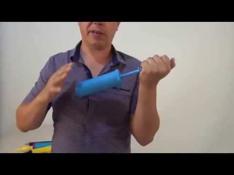 Видео: Обзор насосов для воздушных шаров  Как выбрать качественный насос