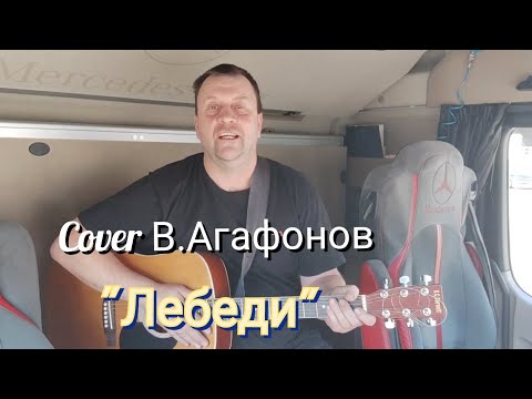 Видео: Cover В.Агафонов "Лебеди", в Am. (аккорды в описании)