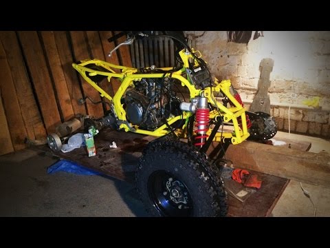 Видео: #4 Подготовка к сезону 2017 Квадроспорт Сборка Suzuki LTR 450