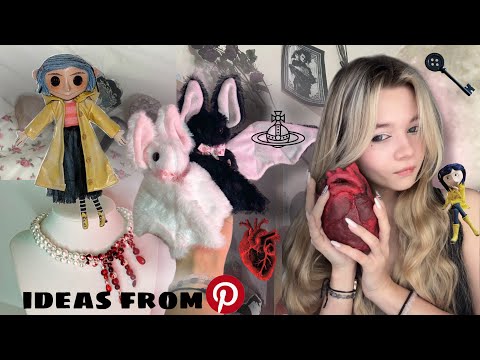 Видео: снова повторяю идеи из pinterest (halloween edition??) ·.༄࿔
