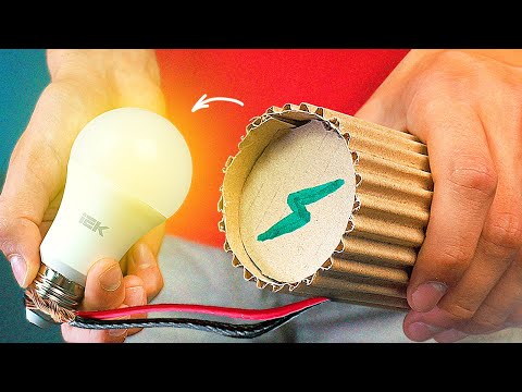 Видео: СДЕЛАЛИ ВЕЧНЫЙ ДВИГАТЕЛЬ ИЗ КАРТОНА!