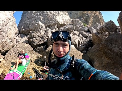 Видео: Подводная охота нашёл подводный вулкан в чёрном море