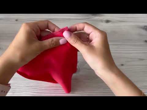 Видео: Как оформить разрез в боковом шве на трикотажном платье