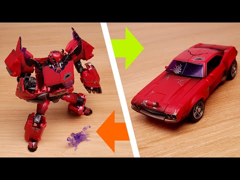 Видео: Версия TFP Cliffjumper RED GLADIATOR Zombie / Undead от APC Toys