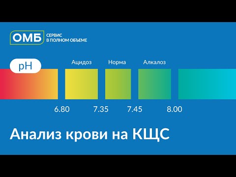 Видео: Анализ крови на КЩС