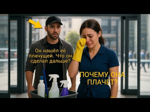 Видео: Директор-миллионер увидел, как плакала уборщица... И принял решение, которое всех шокировало.