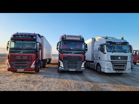 Видео: Загрузился с третьего захода.Диски едут домой.VOLVO FH 540.