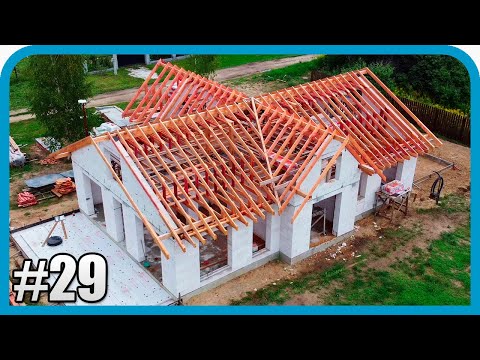 Видео: СЛОЖНОСТИ НА КАЖДОМ ЭТАПЕ! СТРОПИЛА КРЫШИ
