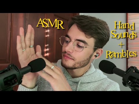 Видео: [ASMR] Очень приятные звуки рук + болтовня об ASMR