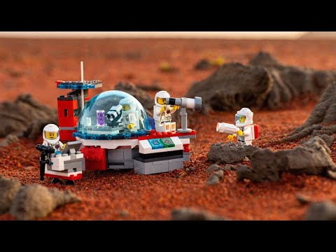 Видео: Строим космический корабль! Исследуем астероид и встречаем пришельца 🚀🪐 | LEGO City 60429