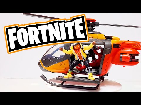 Видео: ЭТО ВЕРТОЛЁТ! Из Фортнайт в реальной жизни / Фигурки Fortnite новинки 2022