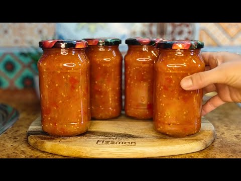 Видео: ШАКШУКА на зиму: РЕЦЕПТ простого СОУСУ!