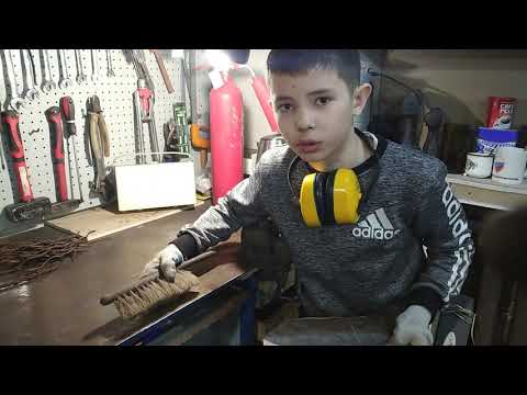 Видео: Простой способ изготовления стального ёршика