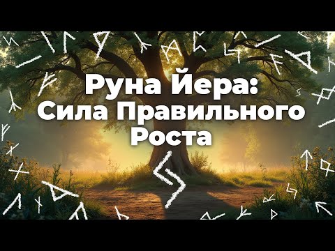 Видео: Руна Йера: Сила Правильного Роста #руны #йера