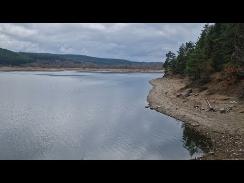 Видео: Язовир Искър - устието от страната на багера 30.03.2025 г.