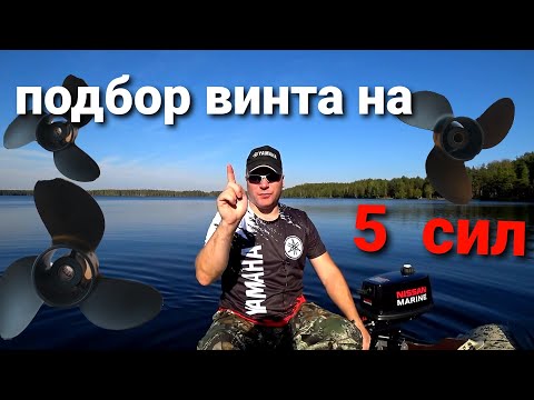 Видео: Подбор винта на лодочный мотор Tohatsu 5 л.с. Есть ли смысл?