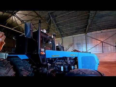 Видео: Глушитель по кабине на тракторе Мтз 1221.2