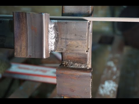 Видео: Сварка профильной трубы разными способами. #сваркаэлектродом #сварка #сваркадляновичков