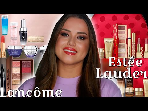Видео: LANCOME и ESTEE LAUDER проверяем какой Beauty Box лучше | Уход за кожей и Макияж