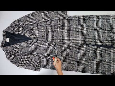 Видео: Превращаем дырявое пальто в симпатичный стиль