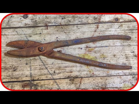 Видео: НОВАЯ ЖИЗНЬ СТАРЫХ СОВЕТСКИХ НОЖНИЦ ПО МЕТАЛЛУ ✂ ВОССТАНОВЛЕНИЕ СТАРЫХ ВЕЩЕЙ СССР