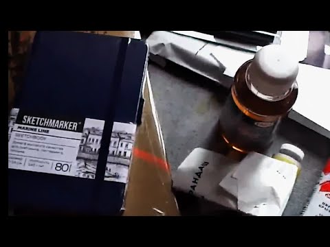 Видео: Новые Арт материалы + рисунки в конце 