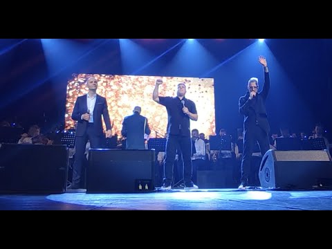 Видео: Юрий Гуров Петр Длужневский Артем Демченко / Попурри Ария / Юбилей Оркестра ГШ ВС ПМР 29 марта 2023