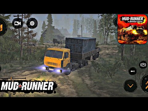 Видео: MudRunner Mobile - #1 ФУРА. СБИЛСЯ с МАРШРУТА и ВЗЯЛ ДВЕ ЗВЕЗДЫ на Android