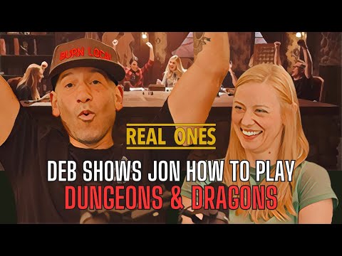 Видео: Дебора Энн Уолл обучает Джона Бернтала игре Dungeons and Dragons