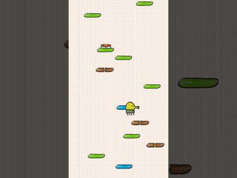 Видео: прохождение сложного уровня doodle jump